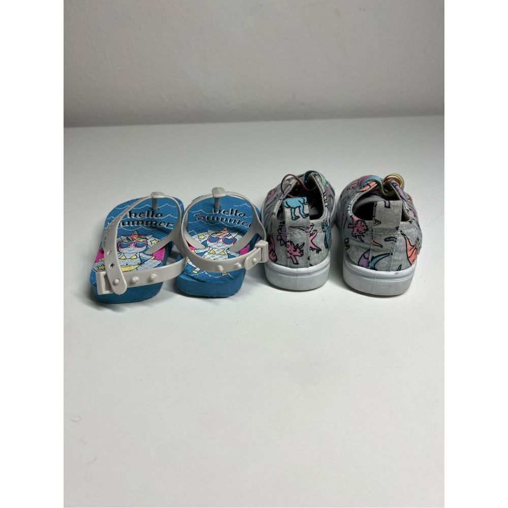 Set 2 pairs shoes for kids size 5,6 - Picture 7 of 7